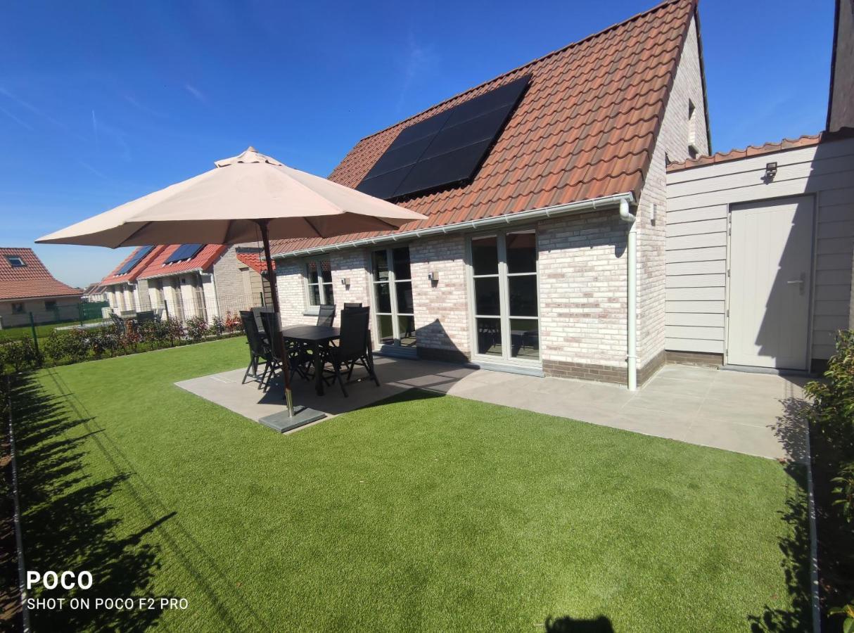 Vakantiewoning Polderhuis 10, Airco En Verwarming In Alle Kamers, Prive Parkeerplaats En Afgesloten Tuin Koksijde Kültér fotó